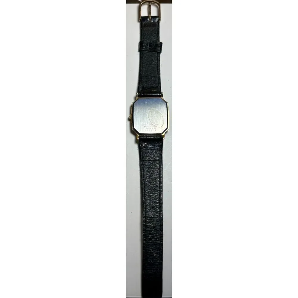 Vintage Seiko Quartz Octagonal Dress Watch